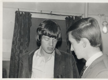 116 Mick jagger with Laurie Stead