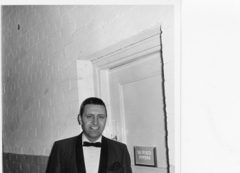 Jazz Musician backstage