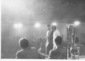 Jazz on stage (Town Hall?)