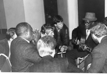 Group with S J Estes and Willie Dixon?